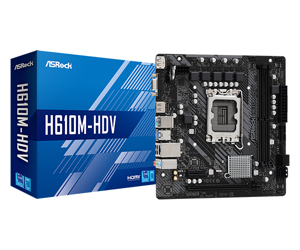 Placa Madre ASROCK H610M-HDV