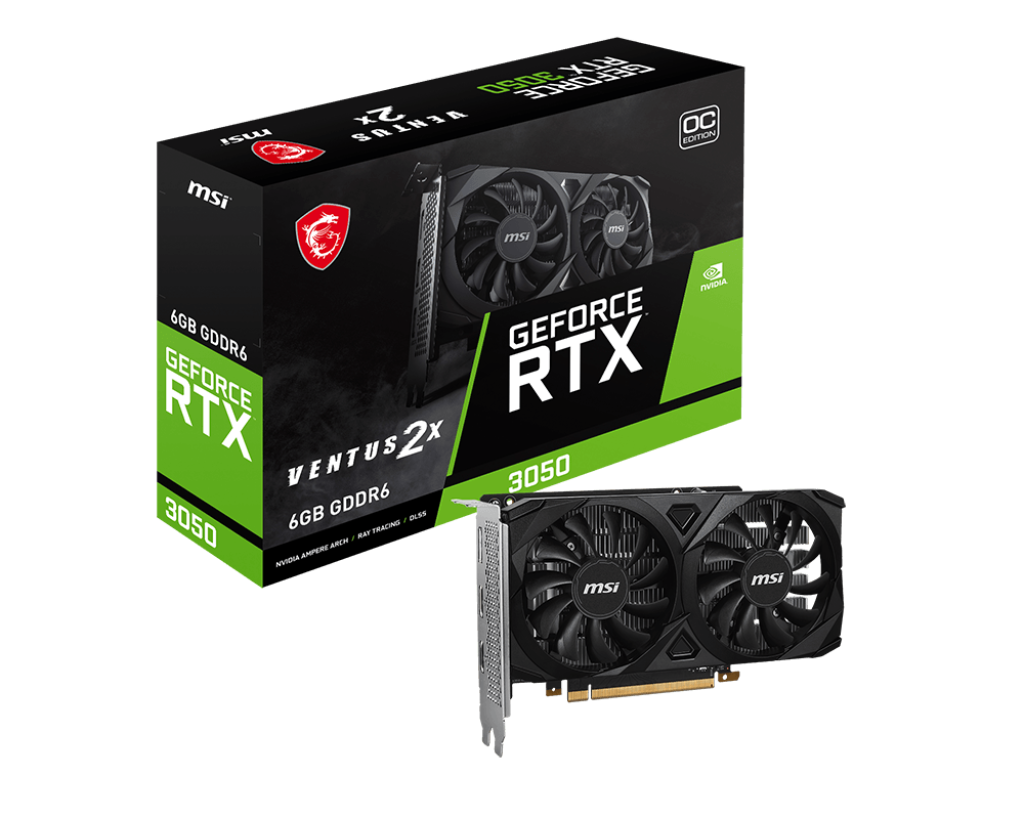 Tarjeta de Video RTX 3050 6GB