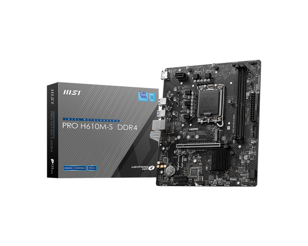 Placa Madre MSI PRO H610M-S DDR4