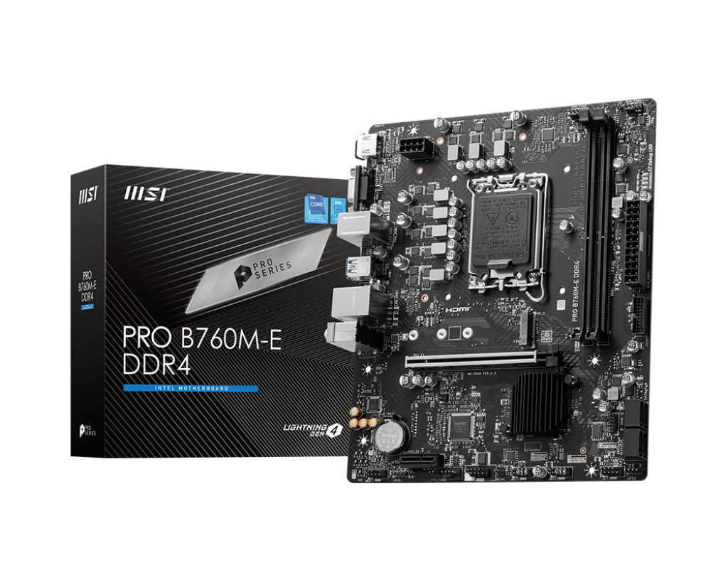Placa Madre MSI PRO B760M-E DDR4