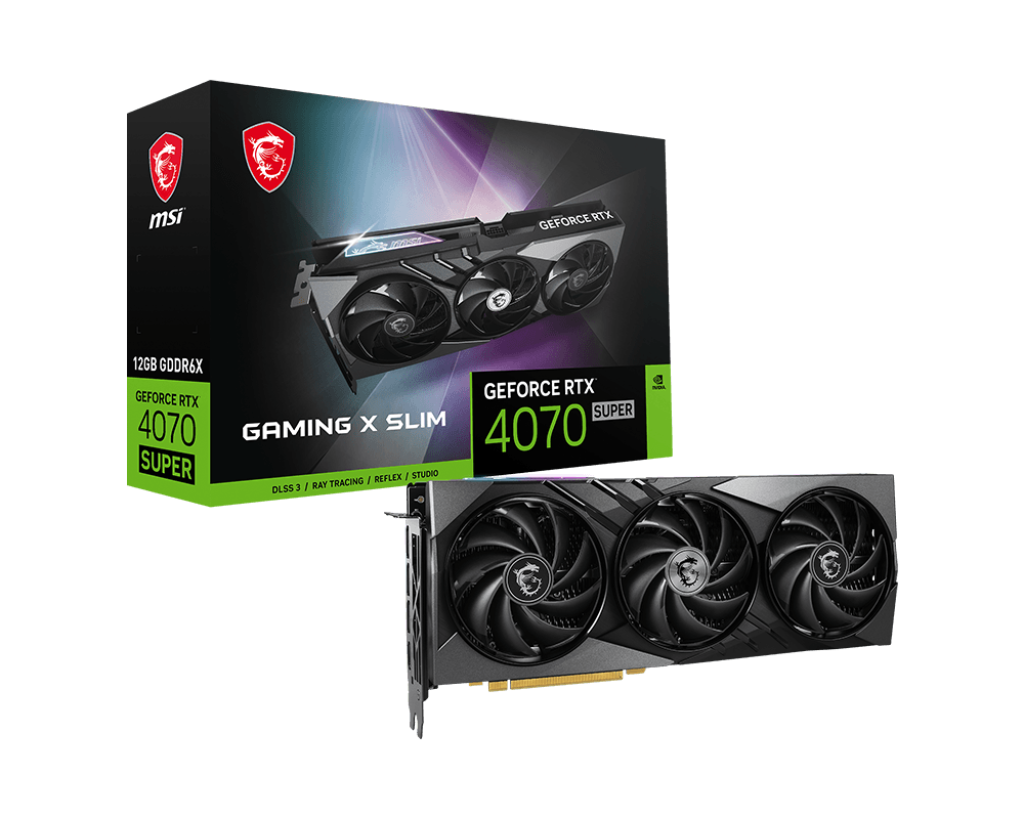 GeForce RTX™ 4070 SUPER 12G GAMING X SLIM