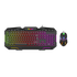 COMBO TECLADO MEMBRANA +MOUSE JANUS  GAMER XTREME PRIME ILUMINADO EN COLORES