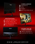 Monitor Janus IPS 24.5" Gamer J24180FVGIPS 180hz - 1Ms