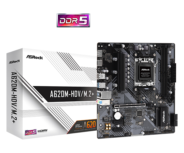 Placa Madre ASROCK A620M-HDV/M.2