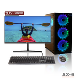 COMPUTADOR GAMER JANUS AMD RYZEN 5 5600G MEMORIA RAM 16GB RGB SSD 512GB M.2 BOARD A520M