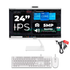 All In One 24 PULGADAS Janus INTEL CORE I5 12400 MEMORIA RAM 8GB DDR4 SO-DIMM  SSD 512GB M.2   Board H610I