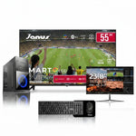 Combo Mundialista Computador de Escritorio Janus INTEL CORE I5 12400 Memoria RAM 8GB SSD 512GB SATA   Board H610M    Fuente Janus 400W