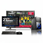 Combo Mundialista Computador de Escritorio Janus INTEL CORE I5 12400 Memoria RAM 8GB SSD 512GB SATA   Board H610M    Fuente Janus 400W