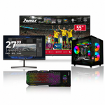 Combo Mundialista Computador Gamer Janus AMD RYZEN 5 5600GT MEMORIA RAM 16GB SSD 512GB M.2   Board A520M    FUENTE Janus 400W