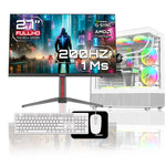 Computador Gamer Janus AMD RYZEN 7 5700G MEMORIA RAM 16GB SSD 1TB M.2   Board A520M   Refrigeracion Liquida 360MM BLANCA FUENTE Janus 650W 80 PLUS BRONZE