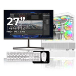 Computador Gamer Janus AMD RYZEN 7 5700G MEMORIA RAM 16GB SSD 1TB M.2   Board A520M   Refrigeracion Liquida 360MM BLANCA FUENTE Janus 650W 80 PLUS BRONZE