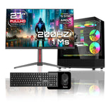 Computador Gamer Janus INTEL CORE I5 12400 MEMORIA RAM 16GB RGB DDR4 SSD 512GB M.2   Board B760M-HDV/M.2   Refrigeracion Liquida 360MM NEGRA FUENTE Janus 400W