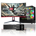 Computador Gamer Janus INTEL CORE I5 12400 MEMORIA RAM 16GB RGB DDR4 SSD 512GB M.2   Board B760M-HDV/M.2   Refrigeracion Liquida 360MM NEGRA FUENTE Janus 400W
