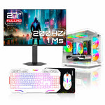 Computador Gamer Janus AMD RYZEN 7 9800X3D MEMORIA RAM 32GB RGB DDR5 SSD 1TB M.2   Board B650M-H/M.2   Refrigeracion Liquida 240MM BLANCA FUENTE Janus 850W + 80 GOLD
