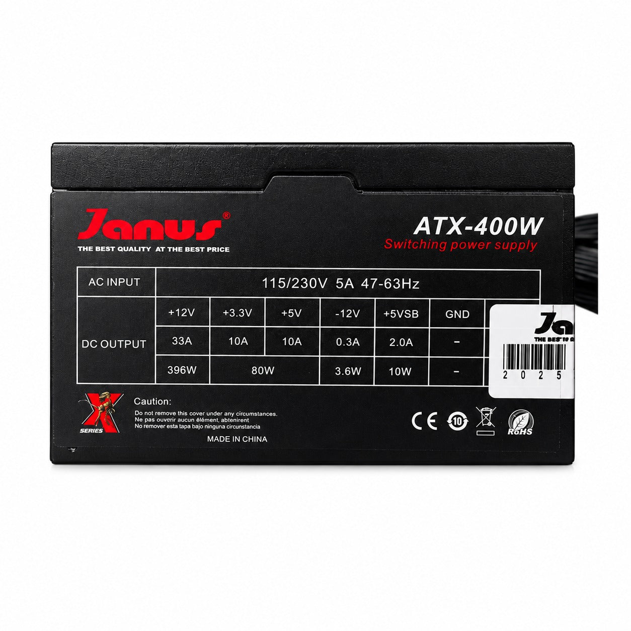 Fuente de Poder Janus 400W
