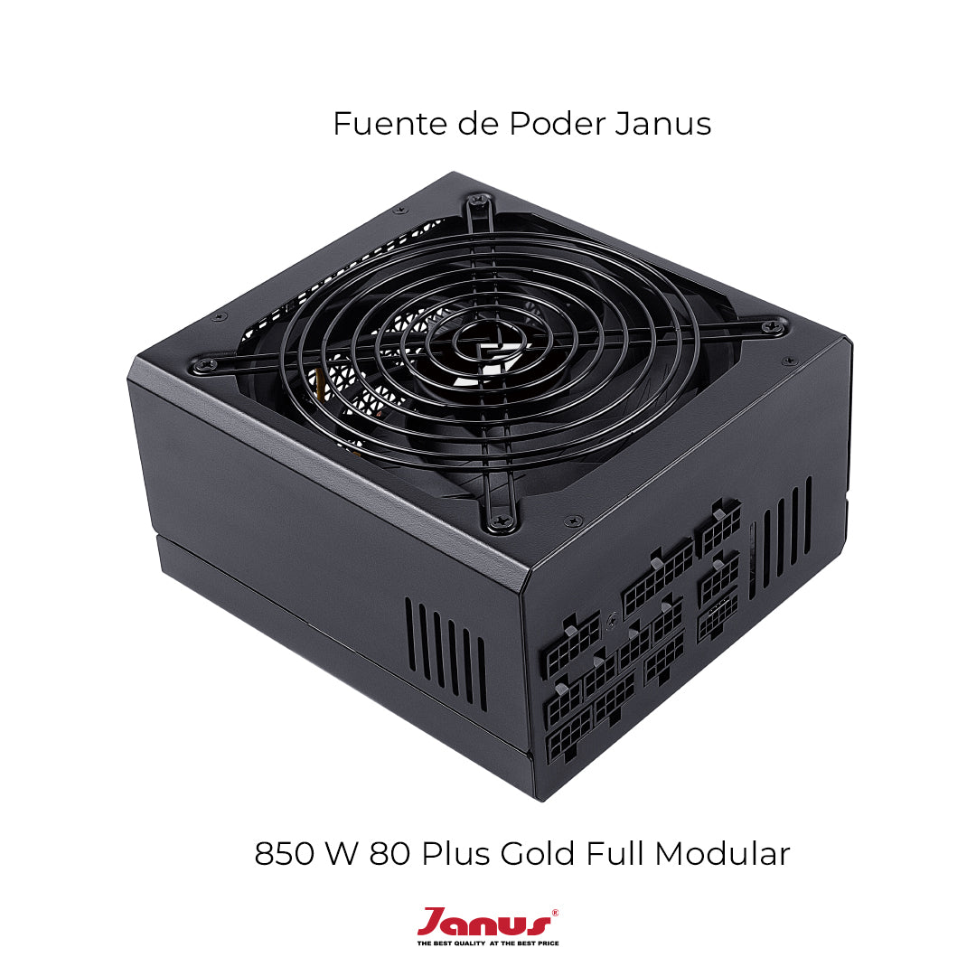 Fuente de Poder Janus 850W 80 Plus Gold Full Modular