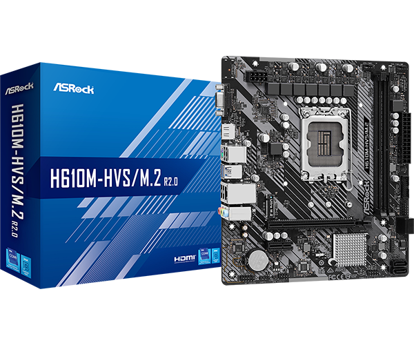 Placa Madre ASROCK H610M-HVS/M.2