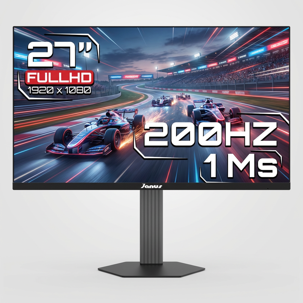 Monitor Gamer Janus 27" IPS Full HD 200HZ