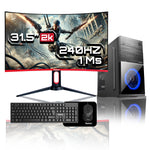 Computador de Escritorio Janus INTEL CORE I3 10100 Memoria RAM 8GB SSD 512GB SATA   Board H410M-HDV    Fuente Janus 400W