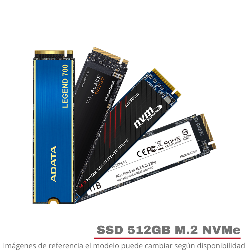 SSD 512GB M.2 NVMe