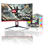 Computador Gamer Janus INTEL CORE I5 14400F MEMORIA RAM 16GB RGB SSD 1TB M.2  RTX 3050 Board H610M    FUENTE Janus 400W