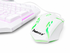 COMBO TECLADO MEMBRANA + MOUSE JANUS  GAMER XTREME PRIME BLANCO ILUMINADO EN COLORES