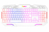 COMBO TECLADO MEMBRANA + MOUSE JANUS  GAMER XTREME PRIME BLANCO ILUMINADO EN COLORES