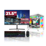 Computador Gamer Janus AMD RYZEN 7 8700G MEMORIA RAM 16GB RGB DDR5 SSD 1TB M.2   Board A620M-HDV-M2   Refrigeracion Liquida 240MM BLANCA FUENTE Janus 650W 80 PLUS BRONZE