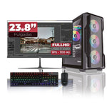Computador Gamer Janus INTEL CORE I7 12700 MEMORIA RAM 16GB RGB SSD 512GB M.2   Board H610M-S    FUENTE Janus 350W