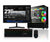 Computador Gamer Janus AMD RYZEN 9 7900 MEMORIA RAM 32GB RGB DDR5 SSD 2TB M.2   Board A620AM-HVS   Refrigeracion Liquida 360MM NEGRA FUENTE Janus 850W + 80 GOLD