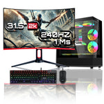 Computador Gamer Janus INTEL CORE I5 14400F MEMORIA RAM 16GB RGB SSD 512GB M.2  RX 9060 CL 8GB Board H610M    FUENTE Janus 850W + 80 GOLD