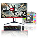 Computador Gamer Janus AMD RYZEN 7 8700G MEMORIA RAM 16GB RGB DDR5 SSD 1TB M.2   Board A620M-HDV-M2   Refrigeracion Liquida 240MM BLANCA FUENTE Janus 650W 80 PLUS BRONZE