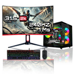 Computador Gamer Janus INTEL CORE I5 14400F MEMORIA RAM 16GB RGB SSD 1TB M.2  RTX 3050 Board H610M    FUENTE Janus 400W