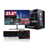 Computador de Escritorio Janus AMD RYZEN 7 5700X Memoria RAM 16GB RGB SSD 512GB M.2  RTX 3050 Board A520M PRO4    Fuente Janus 850W + 80 GOLD