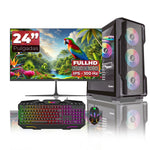 Computador Gamer Janus Amd Ryzen 5 4600G Memoria Ram 16Gb Ssd 512Gb M.2   Board A520M    Fuente Janus 350W