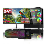 Computador Gamer Janus AMD RYZEN 5 8600G MEMORIA RAM 16GB RGB DDR5 SSD 512GB M.2   Board A620M-HDV-M2   Refrigeracion Liquida 360MM NEGRA FUENTE Janus 400W