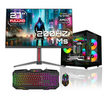 Computador Gamer Janus Amd Ryzen 7 5700G Memoria Ram 16Gb Rgb Ssd 512Gb M.2   Board A520M    Fuente Janus 400W