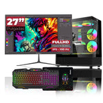 Computador Gamer Janus AMD RYZEN 5 8600G MEMORIA RAM 16GB RGB DDR5 SSD 512GB M.2   Board A620M-HDV-M2   Refrigeracion Liquida 360MM NEGRA FUENTE Janus 400W