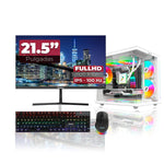 Computador Gamer Janus AMD RYZEN 5 8500G MEMORIA RAM 16GB RGB DDR5 SSD 512GB M.2   Board A620M-HDV-M2   Refrigeracion Liquida 240MM BLANCA FUENTE Janus 650W 80 PLUS BRONZE