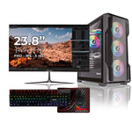 Computador Gamer Janus INTEL CORE I9 14900F MEMORIA RAM 16GB RGB DDR5 SSD 1TB M.2  RX 9070 STEEL LEGEND 16GB OC Board B760M-C WIFI   Refrigeracion Liquida 360MM NEGRA FUENTE Janus 850W + 80 PLUS GOLD