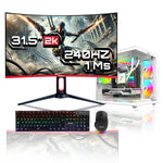Computador Gamer Janus INTEL CORE I7 14700F MEMORIA RAM 16GB RGB DDR5 SSD 1TB M.2  RTX 4060 Board B760M-C WIFI   Refrigeracion Liquida 240MM BLANCA FUENTE Janus 650W 80 PLUS BRONZE