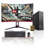 WORKSTATION JANUS INTEL CORE I5 14400 MEMORIA RAM 16GB SSD 512GB M.2   BOARD H610M    FUENTE JANUS 300W 80 + GOLD