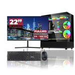 Computador Gamer Janus Amd Ryzen 5 8600G Memoria Ram 16Gb Ddr5 Ssd 512Gb M.2   Board A620M-Hdv-M2    Fuente Janus 400W