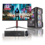 Computador Gamer Janus AMD RYZEN 5 8600G MEMORIA RAM 16GB RGB DDR5 SSD 512GB M.2   Board A520M    FUENTE Janus 350W