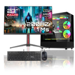 Computador Gamer Janus AMD RYZEN 5 8500G MEMORIA RAM 16GB RGB DDR5 SSD 512GB M.2   Board B650 GAMING PLUS WIFI    FUENTE Janus 650W 80 PLUS BRONZE