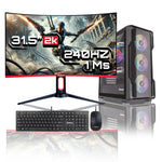 Computador Gamer Janus AMD RYZEN 5 8600G MEMORIA RAM 16GB RGB DDR5 SSD 512GB M.2   Board A520M    FUENTE Janus 350W