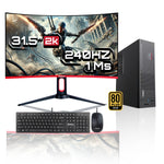WORKSTATION JANUS INTEL CORE I5 14400 MEMORIA RAM 16GB SSD 512GB M.2   BOARD H610M    FUENTE JANUS 300W 80 + GOLD