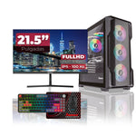 Computador Gamer Janus AMD RYZEN 5 9600X MEMORIA RAM 16GB RGB DDR5 SSD 512GB M.2  RX 9060 XT Board B850M PRO -A WIFI   Refrigeracion Liquida 360MM NEGRA FUENTE Janus 650W+80BZ