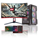 Computador Gamer Janus INTEL CORE I5 12400F MEMORIA RAM 16GB RGB SSD 512GB M.2  RTX 3050 Board H610M    FUENTE Janus 650W 80 PLUS BRONZE